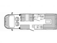 Hire Motorhome, Bessacarr - 496 (2015 model)