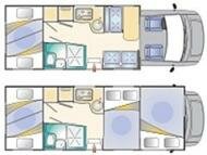 Hire Motorhome, Rimor - Bluecamp Sky 430