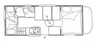 Hire Motorhome, Chausson - Flash 03