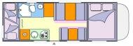 Hire Motorhome, Chausson - Flash 25