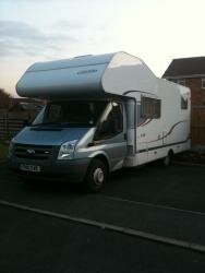 Hire Motorhome, ford hymer - corado a464
