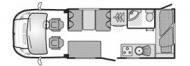 Hire Motorhome, Swift - Escape 696